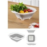Akay Plastik Katlanır Kare Süzgeç(bee Home)