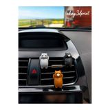 Akay3dPrint Sevimli Kedi Araç Klima Havalandırma Aksesuarı (3’lü Set) Araba Süsü Araç İçi Dekor Klima Havalandırma Aksesuarı