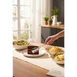 Akayev Aurea 3Lü Premium Çelik Pasta Salata Makarna Maşa Takımı
