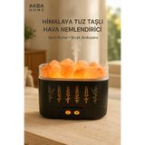 AKBA HOME Himalaya Tuz Taşlı Hava Nemlendirici LED Işıklı Dekoratif Buhar Makinesi