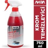 Akba Krom Temizleyici & Parlatıcı 750 ml Parlaklık Sağlayan Krom Temizleme Ürünü