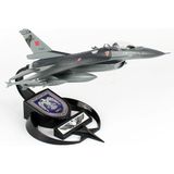 Akba Model Akbamodel 1/48 F-16 Kobra Filo Muharip Savaş Uçağı, Sergilemeye Hazır Standlı Model - Renkli
