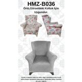 Akbal Home İtalyan Nubuk HMZ-B036 Kalıp Berjer Koltuk Örtüsü