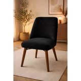 Akbal Home Sandalye Kılıfı 4 Adet Standart Retro Kare İtalyan Nubuk Kumaş Yüksek Kaliteli Likralı Lastikli