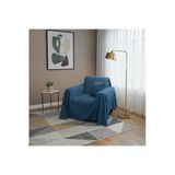 Akbal Home Welsoft Dolly Kumaş 1 Adet Tek Kişilik Klasik Koltuk Örtüsü (Şal) 220X180 +1 Adet Kırlent Hediye!