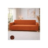 Akbal Home Welsoft Teddy 3Lü Klasik Koltuk Örtüsü Lastikli Tüm Giydirme +2 Adet Kırlent Hediye!
