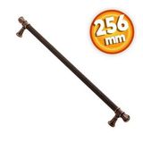 Akbatı 256 Mm Eskitme Antik Bakır Metal Mobilya Mutfak Çekmece Dolap Dolabı Kulpu Kulbu Kulpları