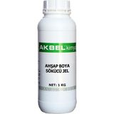 Akbel Ahşap Boya Sökücü Jel 1 kg Solvent Bazlı Güçlü Temizleme Ürünü Türkiye Menşeli