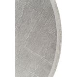 Akbel Halı Lız 02 Grey Q - Lıza Kılım - Hav Toz Vermez Kaymaz Tabanlı Yıkanabilir Düz Renk Kilim - Gri - 80 x 80 cm