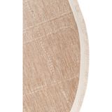 Akbel Halı Lız 02 Vızon Q - Lıza Kılım - Hav Toz Vermez Kaymaz Tabanlı Yıkanabilir Düz Renk Kilim - Kahverengi - 200 x 200 cm