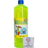 Akbel şaka hamuru slime fosforlu yeşil 1 kg + boraks