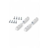 AKBELL İ GROUP PVC Pimapen Sineklik Menteşesi, Plastik, Beyaz, Vida Dahil, 10x10x10 cm