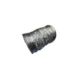 AKBELLİ GROUP Alüminyum Davlumbaz Baca Borusu, 127mm Çap, 2 Metre, Beyaz, Esnek