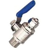 Akbelli Group Arıtma Mini Vanası 1/4 Pirinç, Beyaz, 10X10X10 Cm, 1 Adet - Çok Renkli