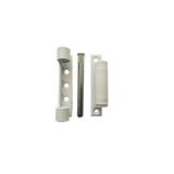 AKBELLİ GROUP Çelik PVC Pencere Menteşesi, Beyaz, 75 mm, 10 Adet