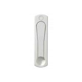 AKBELLİ GROUP PVC Sürgülü Kapı Pencere Gizli Kolu, Alüminyum, Beyaz, 14x3.5x1.3 cm