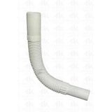 AKBELLİ GROUP Visam Deniz 2000 Plastik Rezervuar Gider Borusu Deve Boynu, Beyaz, 45.5 cm Uzunluk, 5 cm Çap