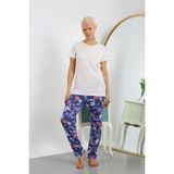 Akbeniz 27391 Lacivert Pamuklu Kadın Alt Pijama