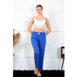 Akbeniz 27465 Saks Pamuklu Kadın Alt Pijama