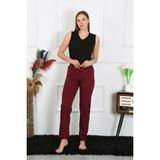 Akbeniz 27513 Bordo Kadın Pijama Altı