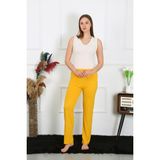 Akbeniz 27513 Sarı Kadın Pijama Altı