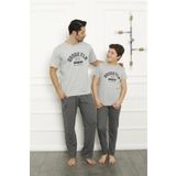 Akbeniz 50102 Gri Erkek Pijama Takımı