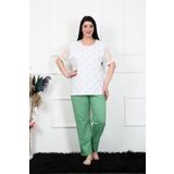 Akbeniz 75001 Renkli Kadın Pijama Takımı