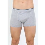 Akbeniz Erkek Pamuk Likralı Boxer Gri 40133