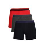 Akbeniz Erkek Penye 3'lü Boxer 40098 - 2XL - Çok Renkli