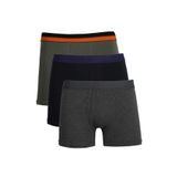 Akbeniz Erkek Penye 3'lü Boxer 40104