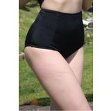 Akbeniz Kadın Yüksek Bel Tek Alt Bikini Siyah 39001