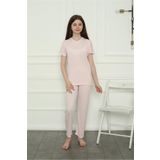 Akbeniz Kız Çocuk Penye Pijama Takım 20400