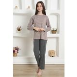 Akbeniz Kız Çocuk Penye Pijama Takım 20424