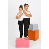 Akbeniz Kız Çocuk Sıfır Kol Beyaz Penye Pijama Takım 20433 - 9 - 10