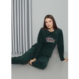 Akbeniz Welsoft Polar Kadın Pijama Takımı 8516