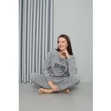 Akbeniz Welsoft Polar Kadın Pijama Takımı 8518