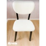 Akbu Kaliteli Elma Sandalye Kılıfı, Esnek Lastikli , Bohem Sandalye Kılıfı ( 6lı paket ) - 45 x 45 cm - Krem