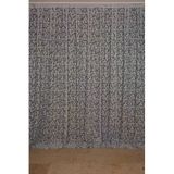 Akça Tekstil 300 x 260 cm Sultan 2 Gri Tek Kanat Hazır Dikilmiş Pileli Fon Perde