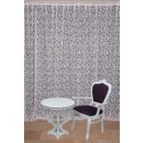 Akça Tekstil 300 x 260 cm Sultan 2 Kırık Beyaz Tek Kanat Hazır Dikilmiş Pileli Fon Perde