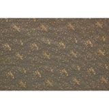 Akça Tekstil 300x260 cm Gold Kuş Model Tek Kanat Dikilmiş Pileli Fon Perde