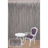 Akça Tekstil 300x270 cm Gri Düz Model Hazır İp Perde