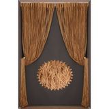 Akça Tekstil 300x280 cm Gold Düz Model Hazır İp Perde