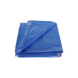 Akçadırcı Plastik 5x6 Metre Pvc Mavi Su Geçirmez Pullu Çadır Branda Tente Yağmurluk Gölgelik Çadır 4 Tarafı Dikişli - 5 x 6
