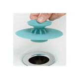 Akcakese Lavabo Tıpası ve Süzgeç Silikon Lavabo Süzgeci Tıkanma Önleyici