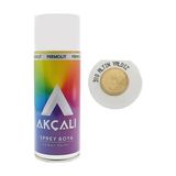 Akçalı 400 ml Altın Yaldız Sprey Boya İç ve Dış Mekan Kullanımı için Kolay Uygulama Özelliği