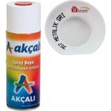 Akçalı Sprey Boya 400 ml Metalik Gri Renk ile Yüksek Kapatıcılık Sağlar