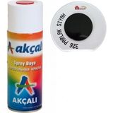Akçalı Sprey Boya 400 ml Parlak Siyah 326 Çok Yüzey Uyumlu İç ve Dış Mekan Kullanımına Dayanıklı