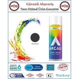Akçalı Sprey Boya - 400ML Tam Dolum - Orjinal Ürün - Mat Siyah