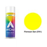 Akçalı Sprey Boya 516 Floresan Sarı