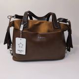 Akcan El Omuz Çantası - 35 x26 - 7177P - Kahve
